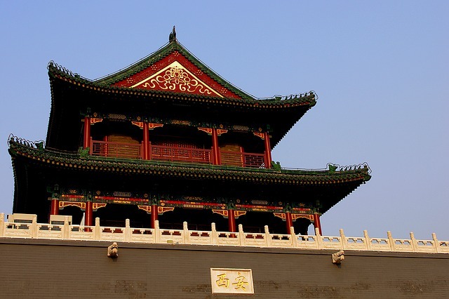 Bâtiment de la Chine ancienne